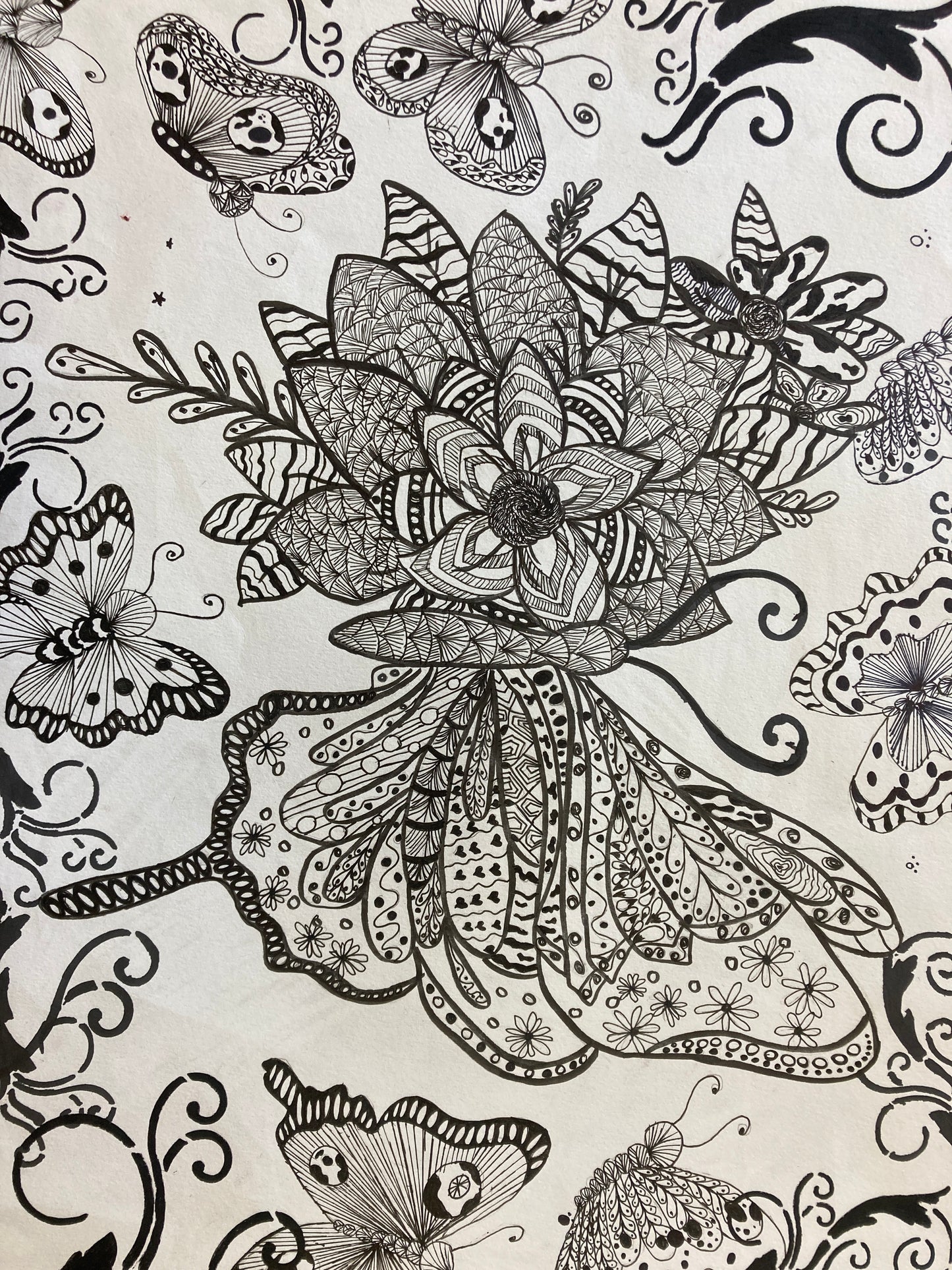 Zentangle - What Interests Me Project (Katherin)