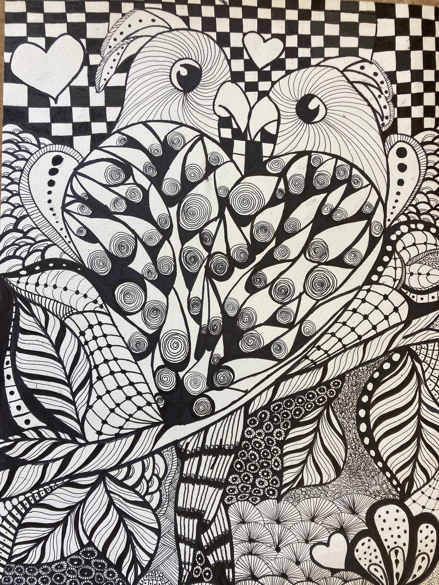 Zentangle - What Interests Me Project (Yeimi)