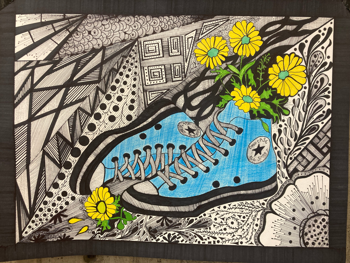 Zentangle - What Interests Me Project (Evelin)