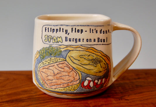 Spam Burger Mug