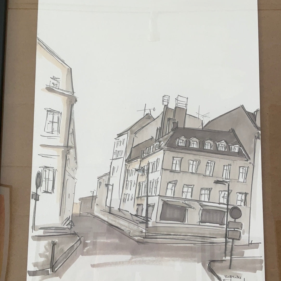 Berlin Sketch Series 1-4